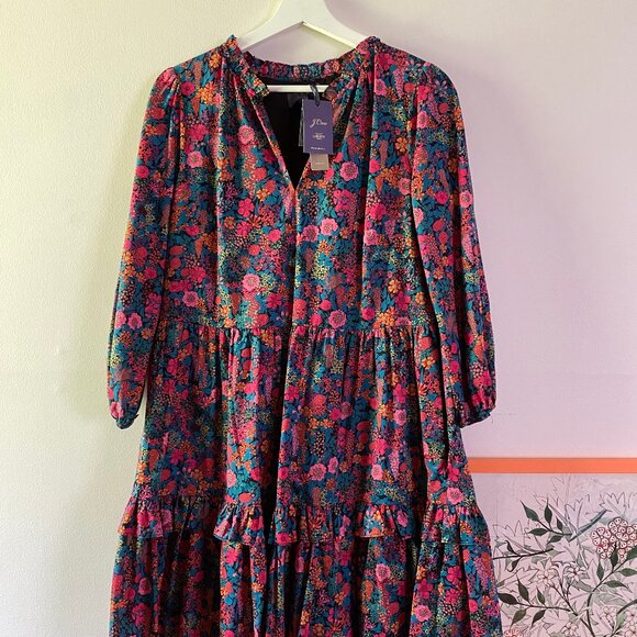 J.Crew (Liberty of London) Dress, Size XS, Runs Large. NWT. - Picture 2 of 8